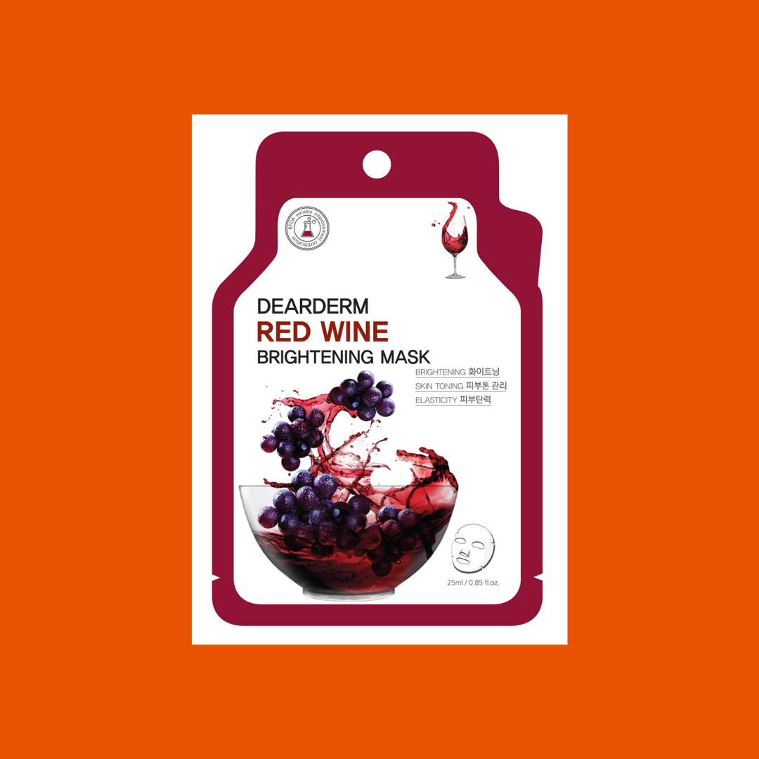 DEARDERM RED WINE BRIGHTENING MASK